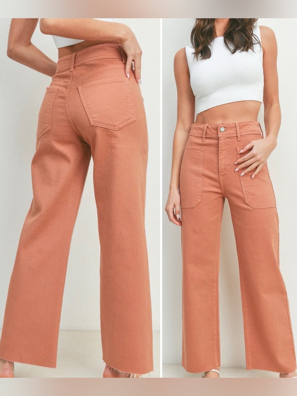 Just Black Denim The Nautical Wide Leg